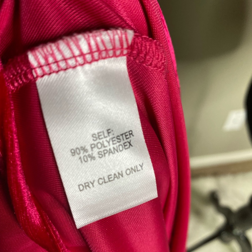 Lulus Pink Velvet Wrap Dress Small - Picture 4 of 5